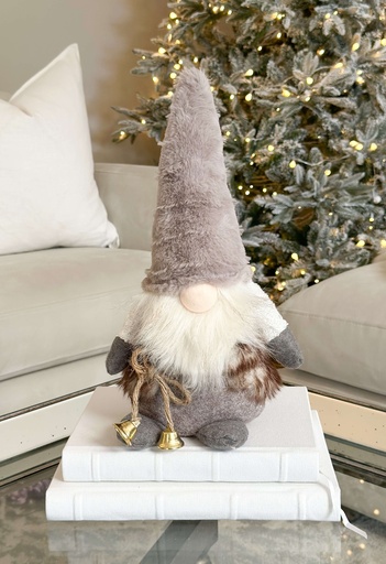 [OSW236183] Gnomo gris con campanitas