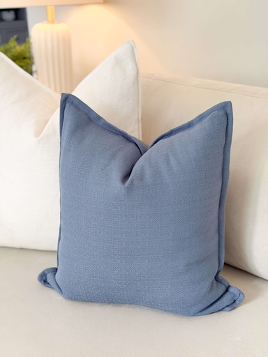 [805.618.03] Forro de cojin azul con orilla