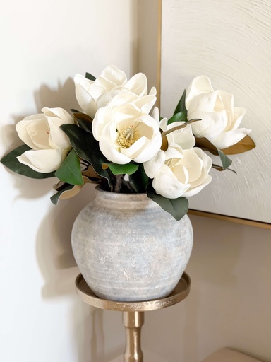 [FL2557] Rama de magnolia blanca